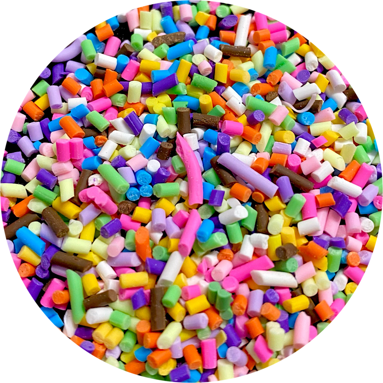 Polyester Glitter - Unicorn Poop Fake Sprinkles by Glitter Heart